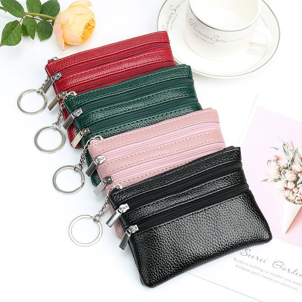 Coin Purse Women - Soft Mini Card Holder Wallet Multi-functional