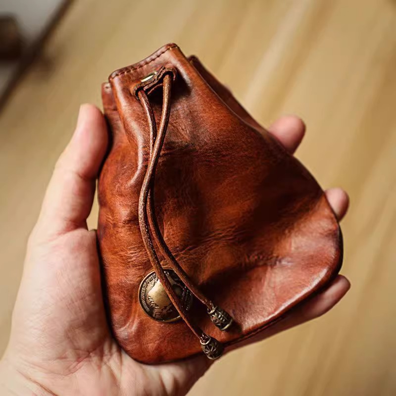 Coin Purse Women - Japanese Style Genuine Soft Leather Wallet