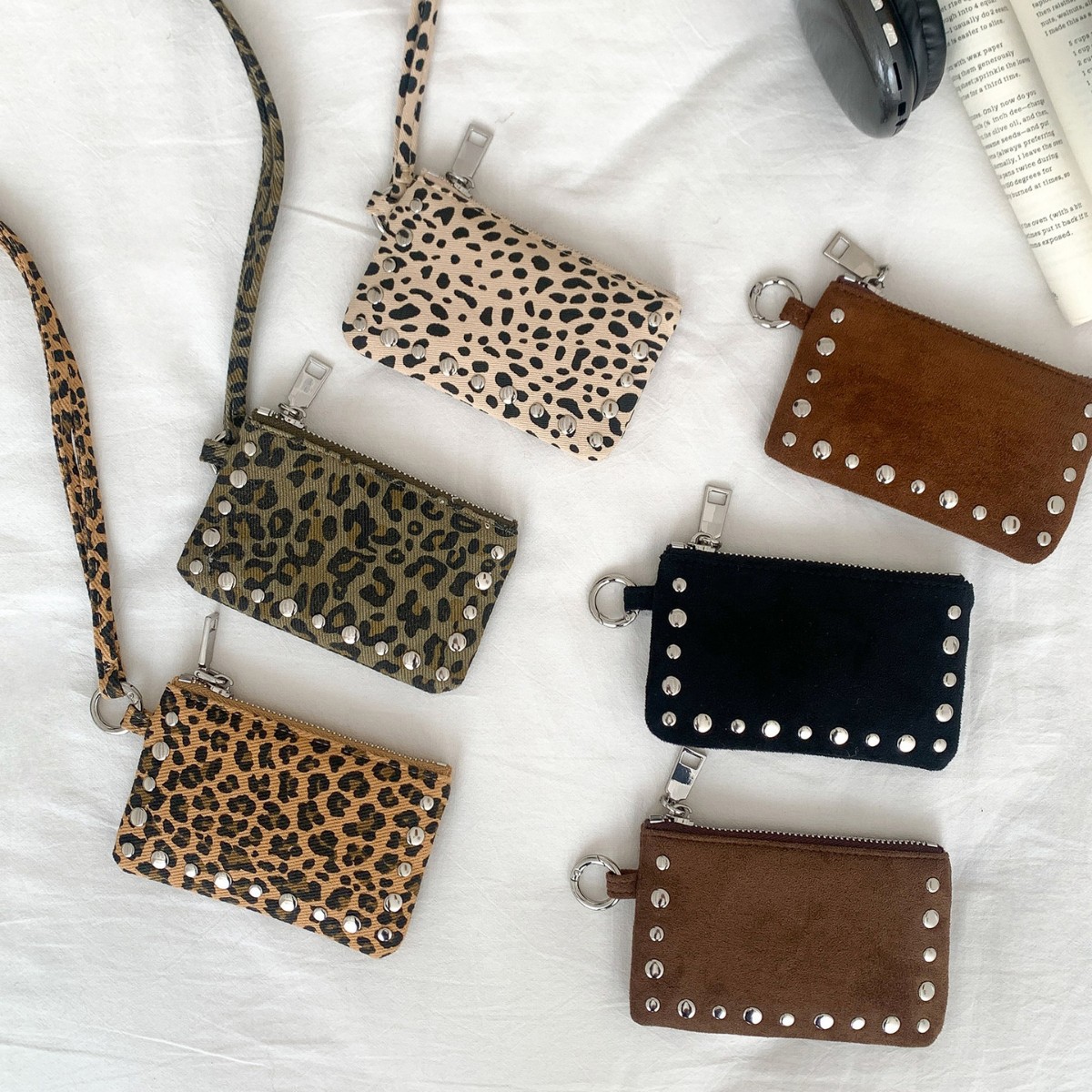 NEW Studded Shoulder Bag Mini  - Coin Purse Women recension och pris