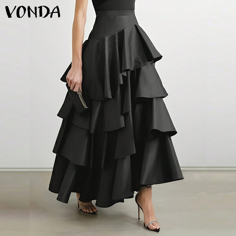VONDA Plus Size 5XL Women Long - Women'S Fashion Layering recension och pris