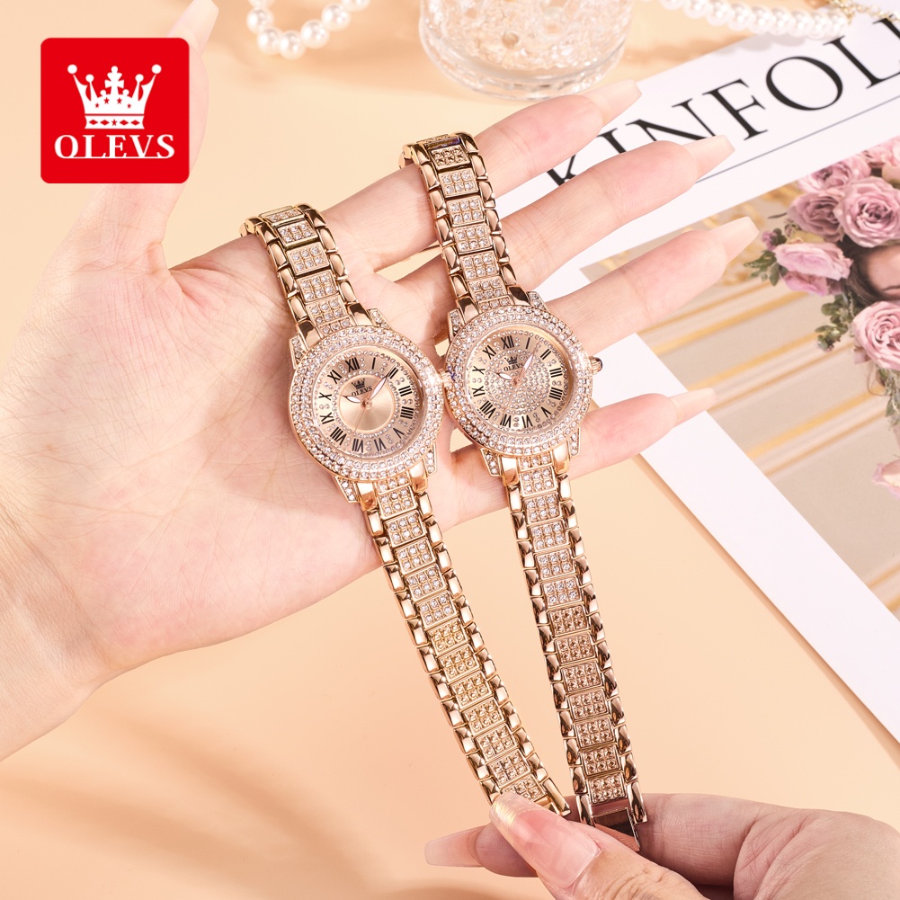 OLEVS Luxury Fashion ladies' w - Women'S Fashion Quartz Watch recension och pris