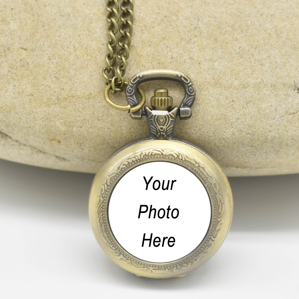Custom Vintage Metal Pocket Wa - Women'S Fashion Quartz Watch recension och pris