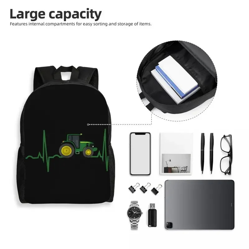 Tractor Heartbeat Laptop Backp - Women'S Fashion Vest Tops recension och pris
