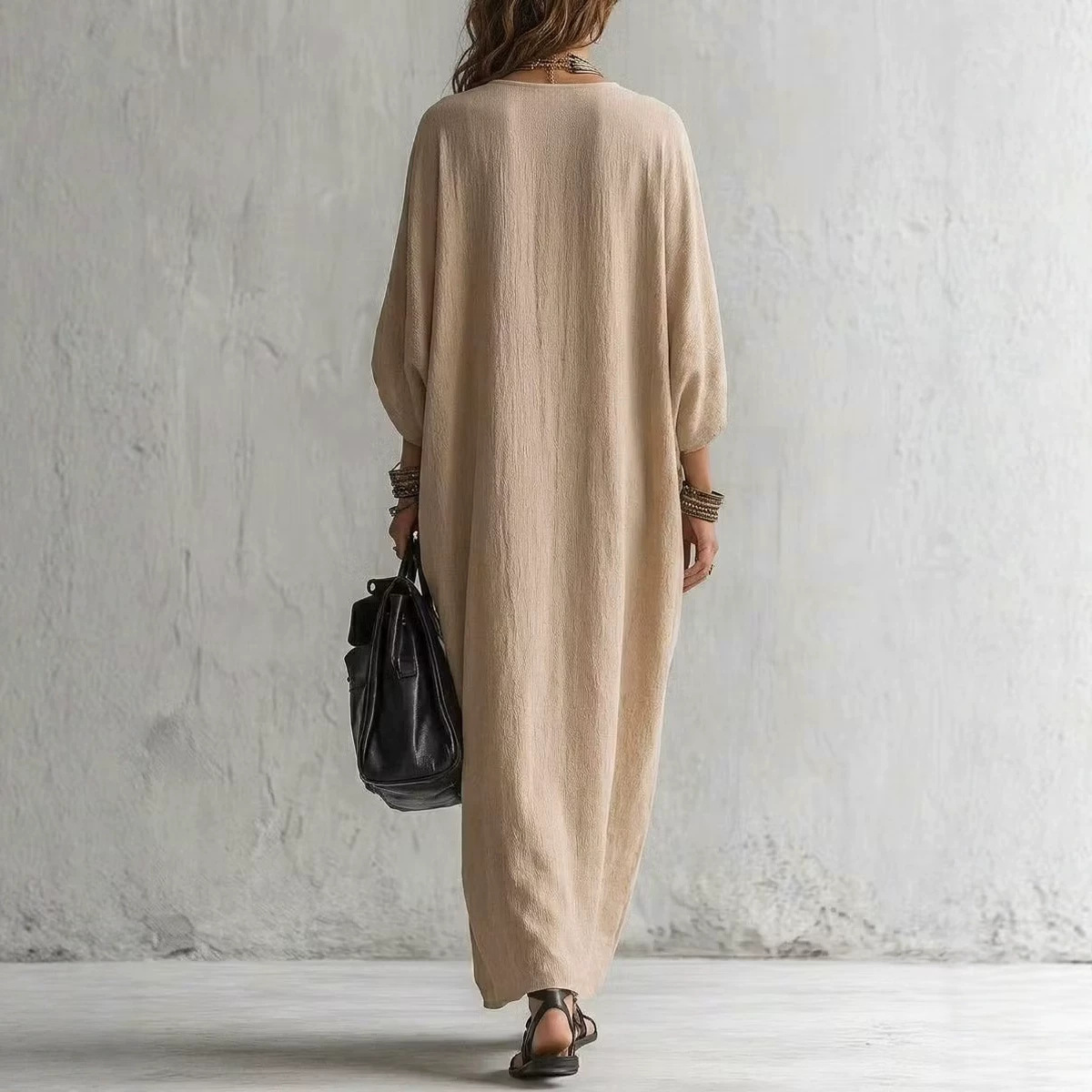 Women Boho Embroidered Kaftan  - Maxi Dress Boho recension och pris