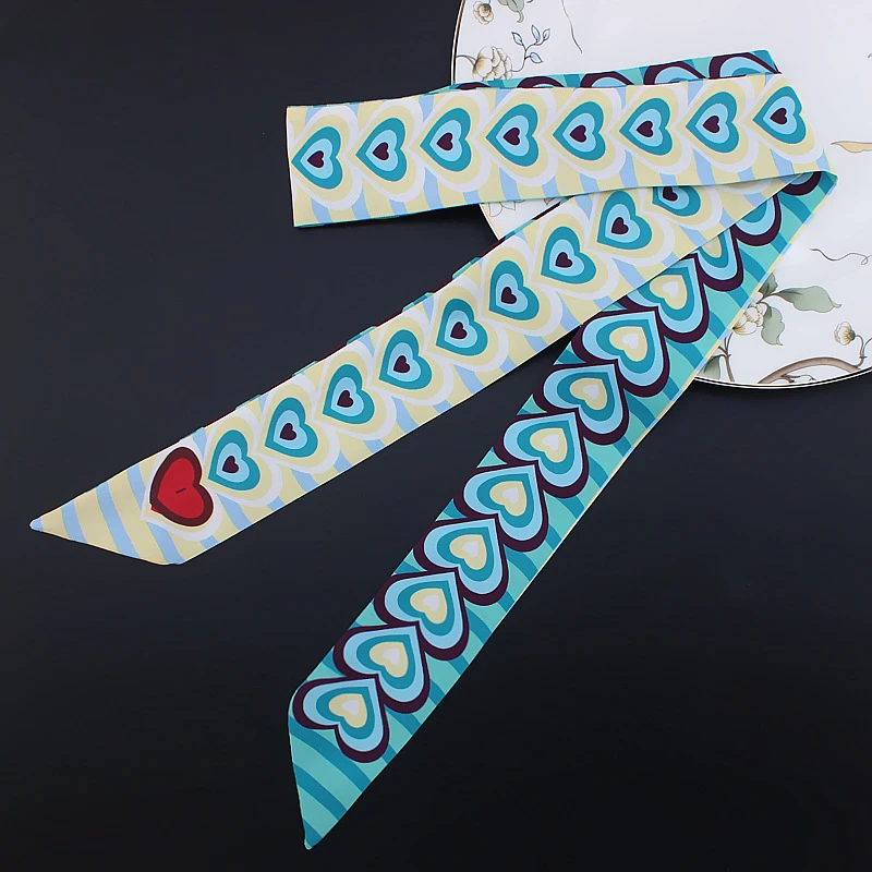 Extra Long 120cm Silk Ribbon S - Women'S Fashion Layering recension och pris