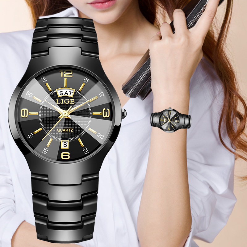 LIGE Fashion Elegant Women's W - Women'S Fashion Quartz Watch recension och pris