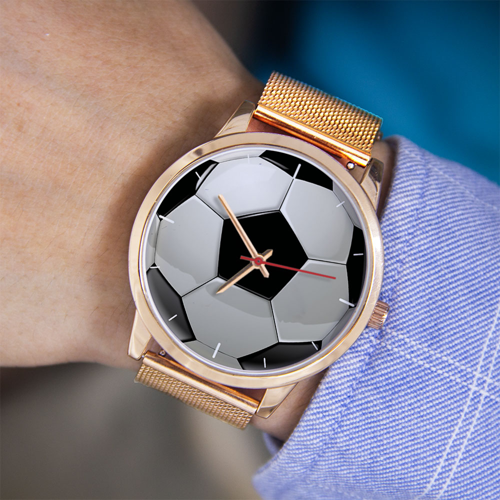 Football Soccer Design Fans Si - Women'S Fashion Quartz Watch recension och pris