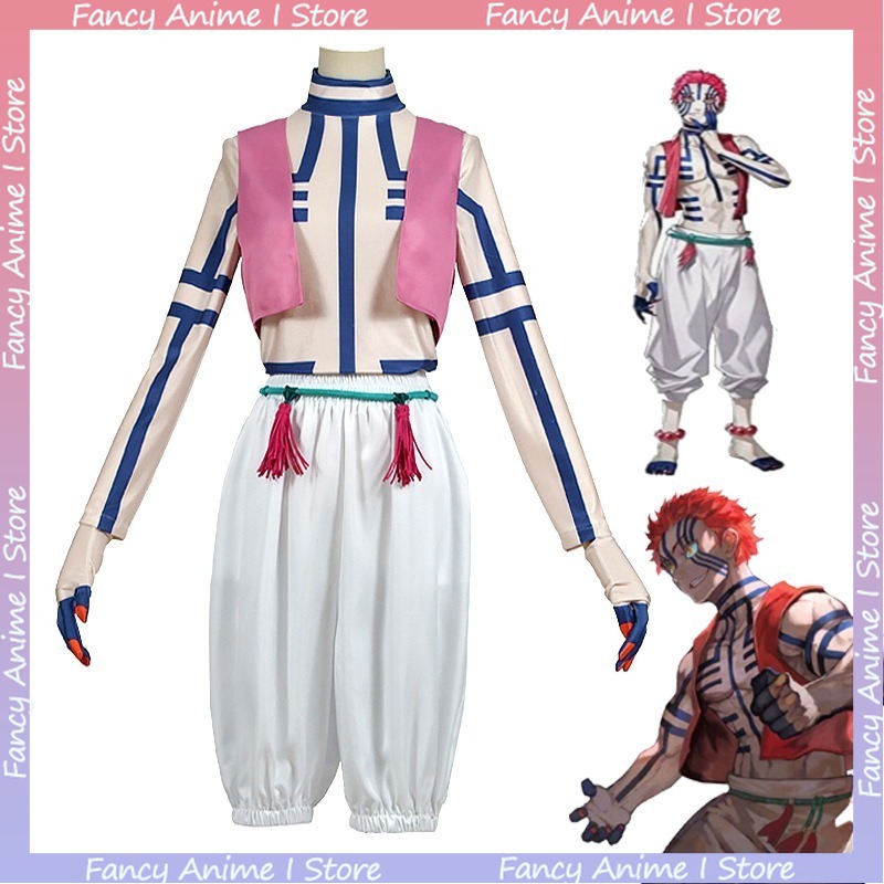 Anime Akaza Copsplay Costume H - Women'S Fashion Vest Tops recension och pris