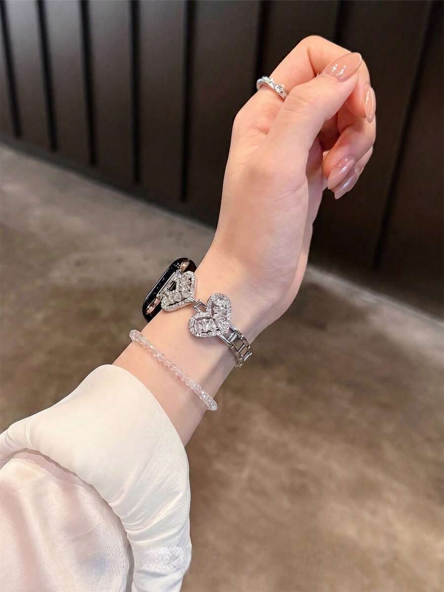 Luxury Heart Diamond Hollow De - Women Fashion Over 40 recension och pris