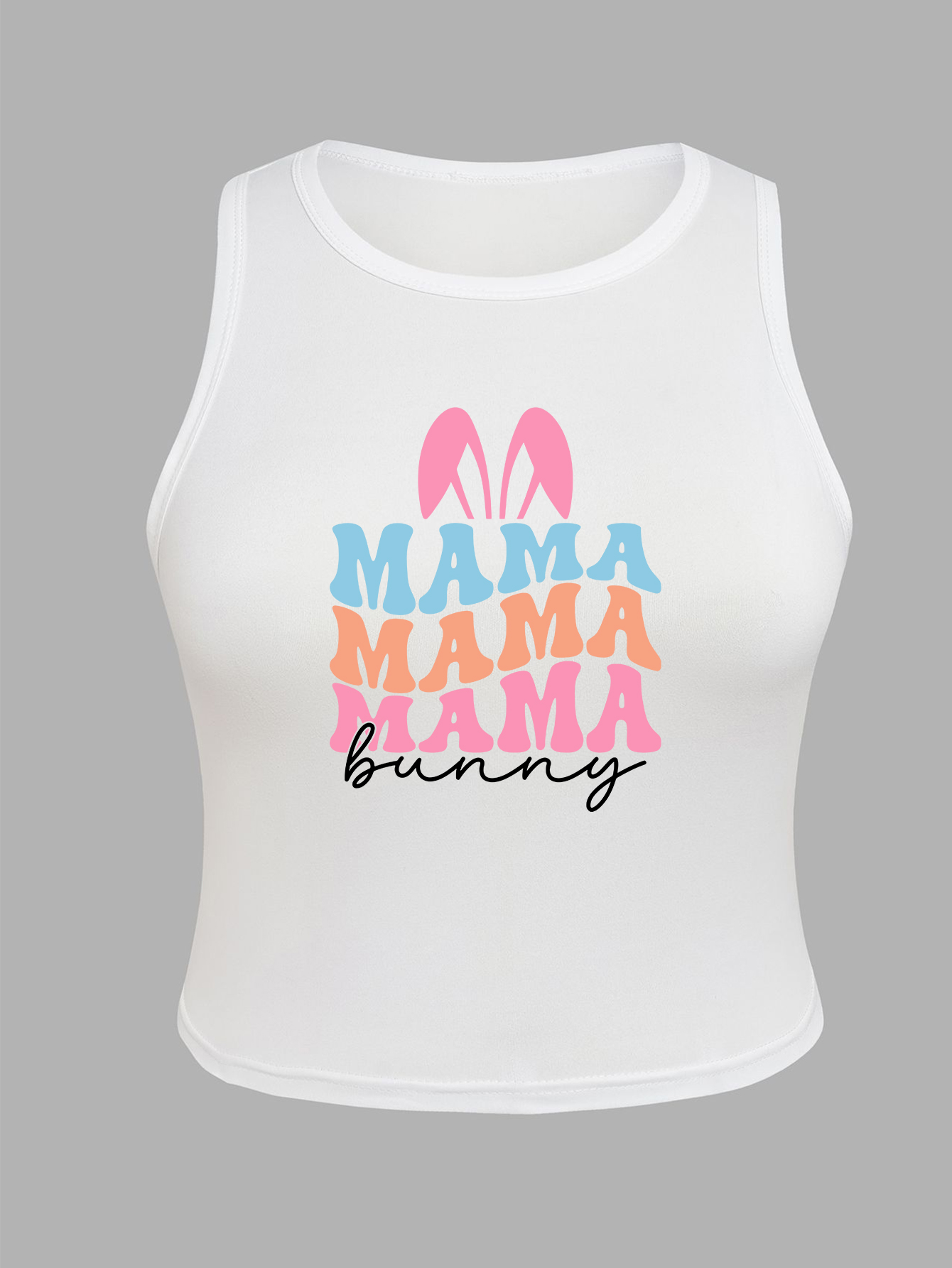 Large size Easter pattern prin - Women'S Fashion Vest Tops recension och pris