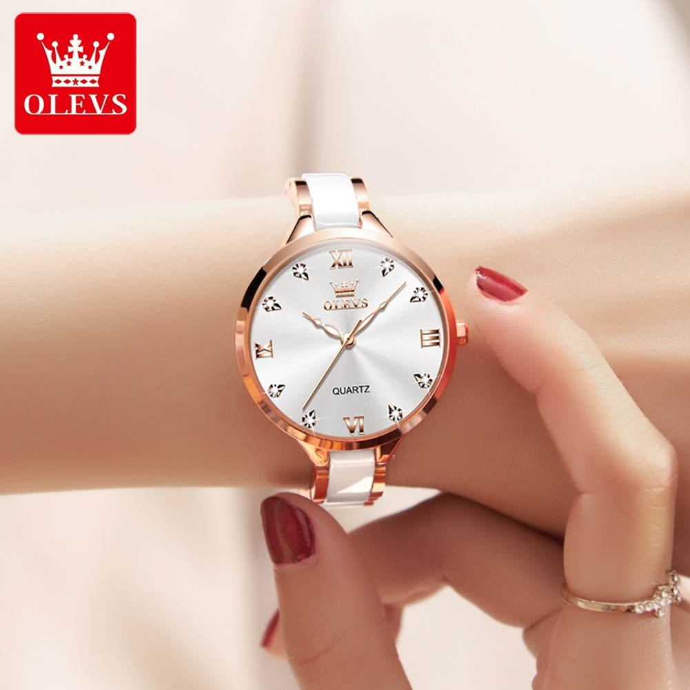OLEVS 5872 Women Watches Quart - Women'S Fashion Quartz Watch recension och pris