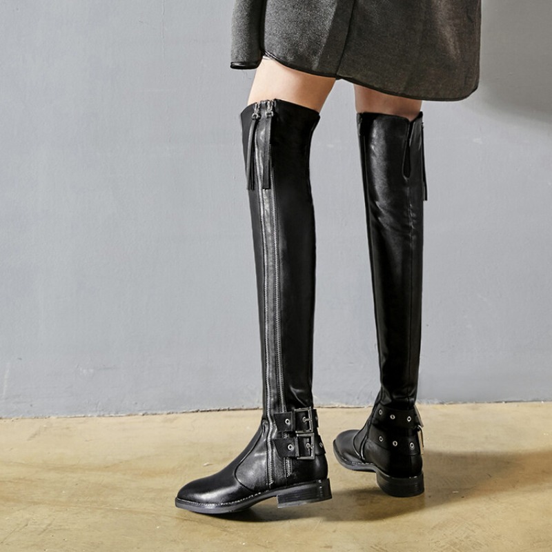 2026 New Winter Punk Chunky He - Women Fashion Over 40 recension och pris