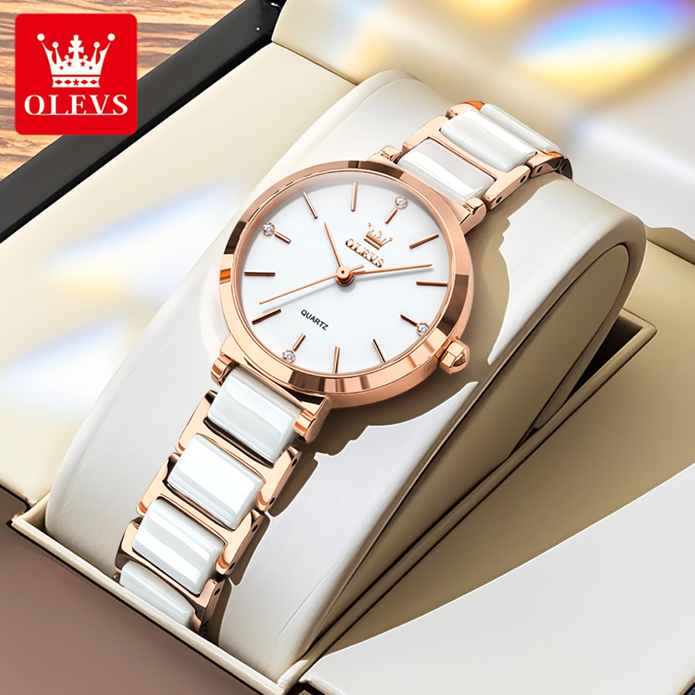 OLEVS Women Watch 5877 Luxury  - Women'S Fashion Quartz Watch recension och pris