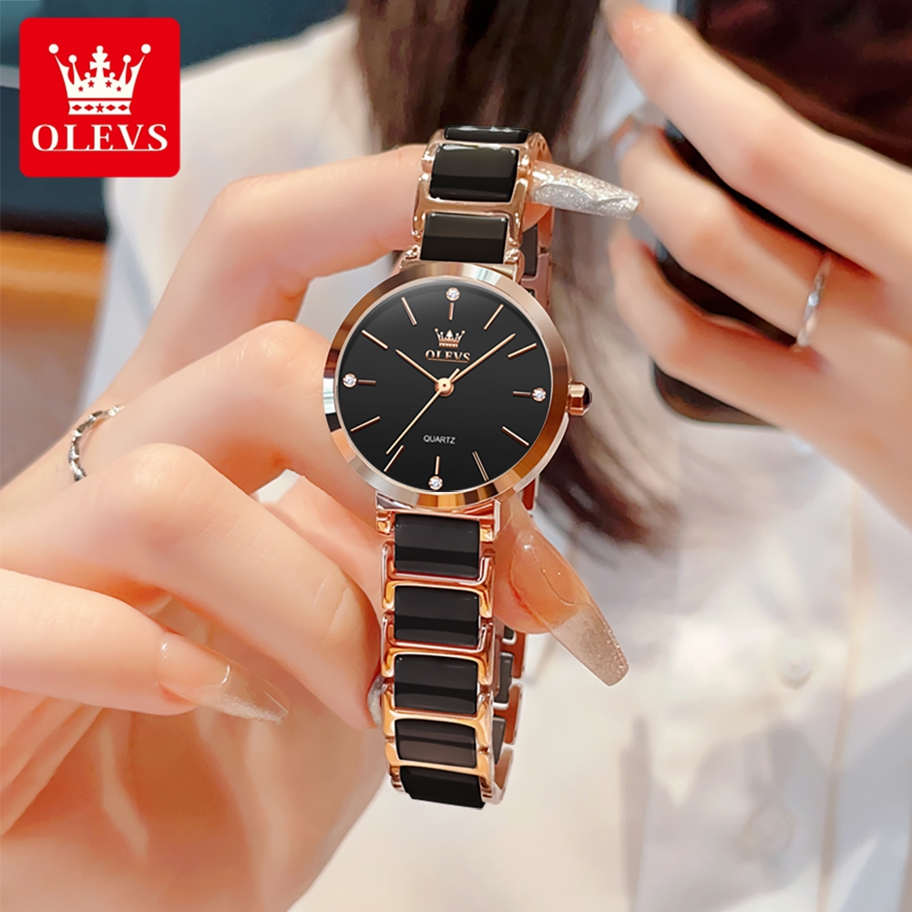 OLEVS Women Watch 5877 Luxury  - Women'S Fashion Quartz Watch recension och pris