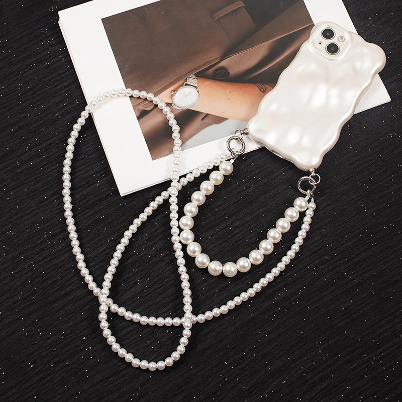 Cute Crossbody Y2K Pearl Phone - Women'S Fashion Layering recension och pris