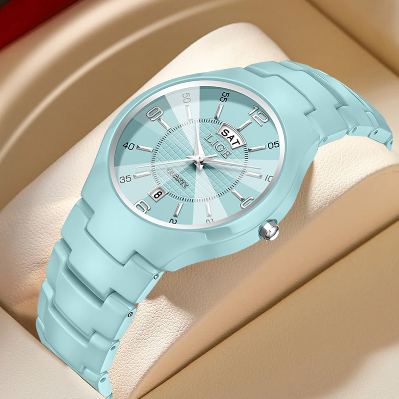 LIGE Luxury Elegant Quartz Wom - Women'S Fashion Quartz Watch recension och pris