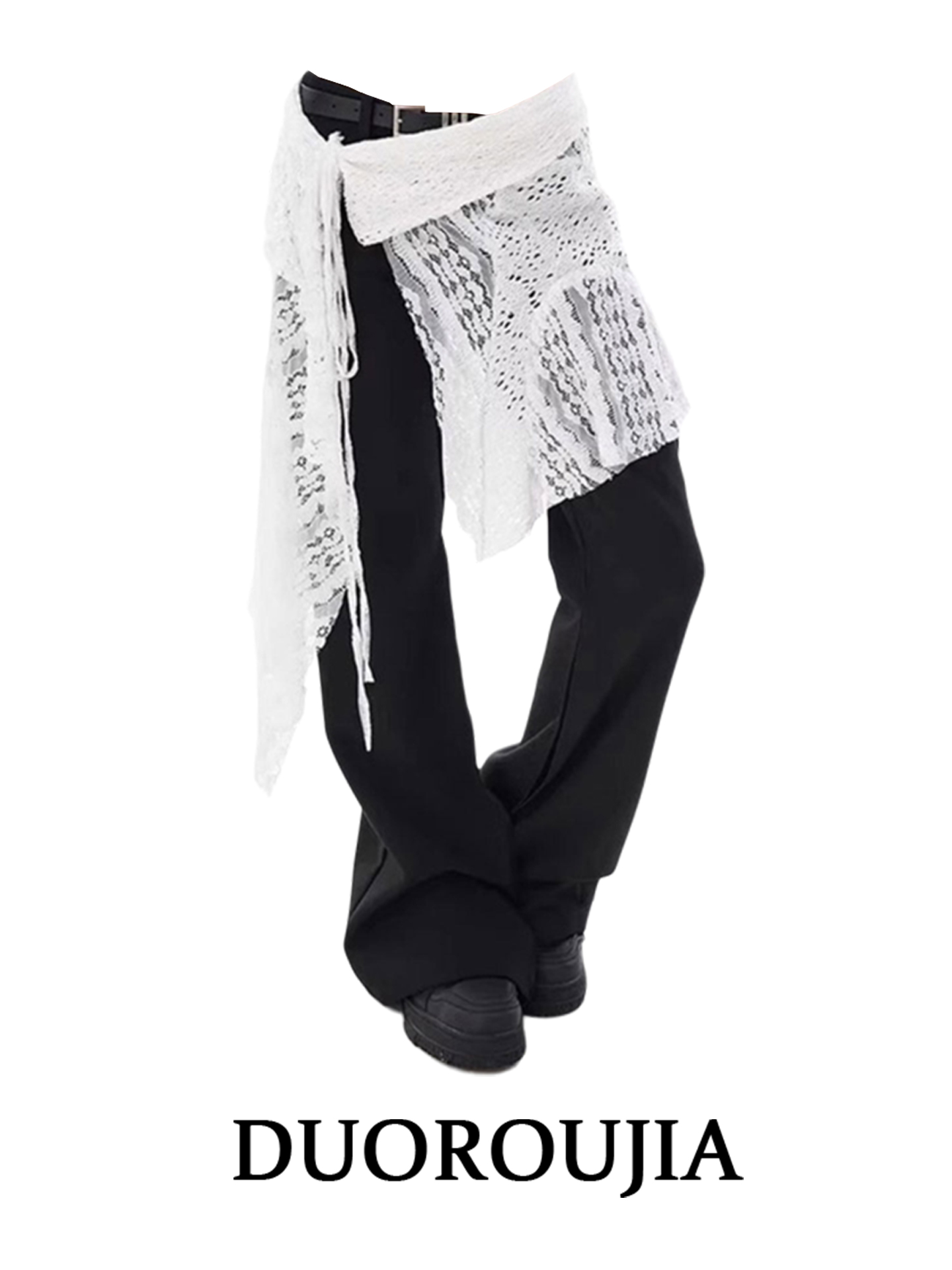 Street Style Layered Hollow ou - Women'S Fashion Layering recension och pris