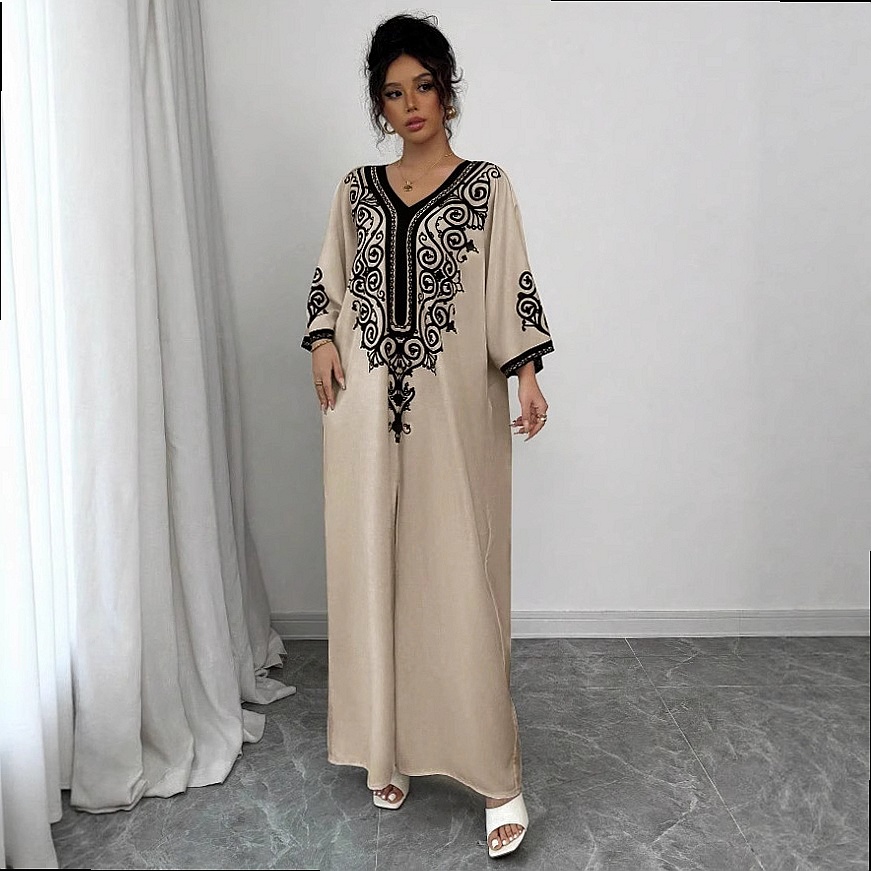V Neck Floral Print Maxi Dress - Maxi Dress Boho recension och pris