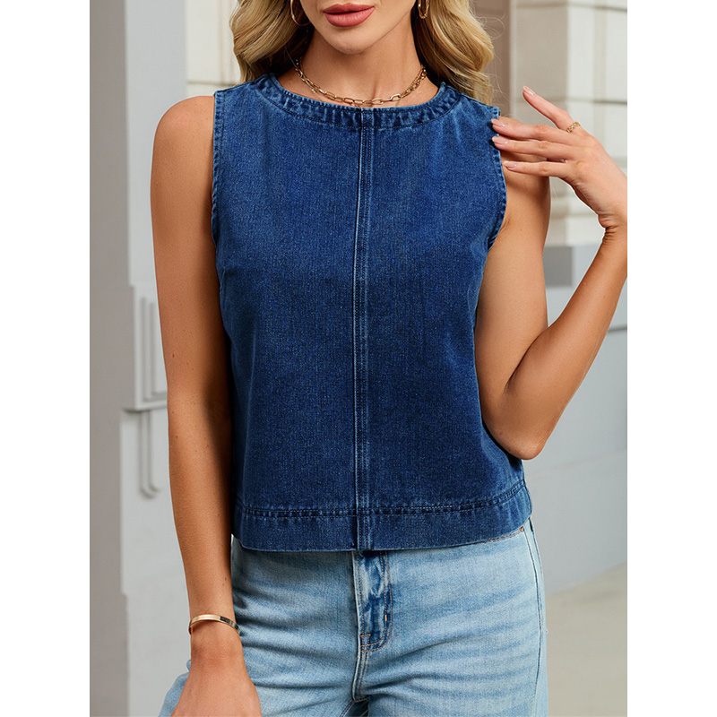 Benuynffy Casual Round Neck De - Women'S Fashion Vest Tops recension och pris