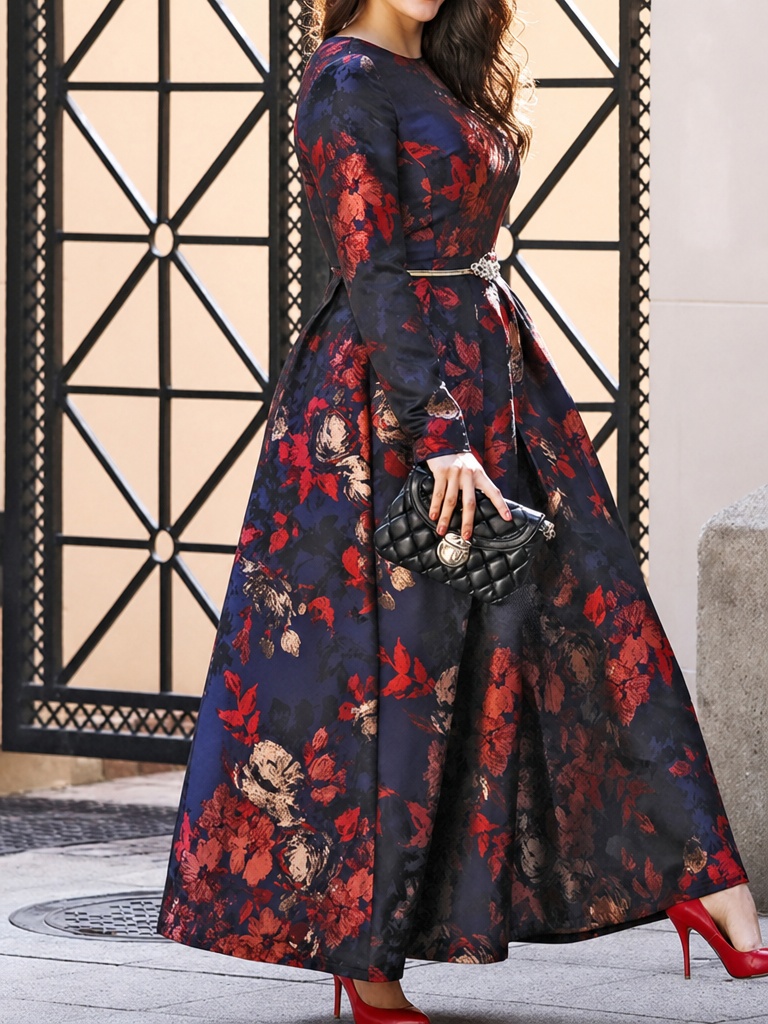 DEVCHATA Plus Size Women Vinta - Maxi Dress Boho recension och pris