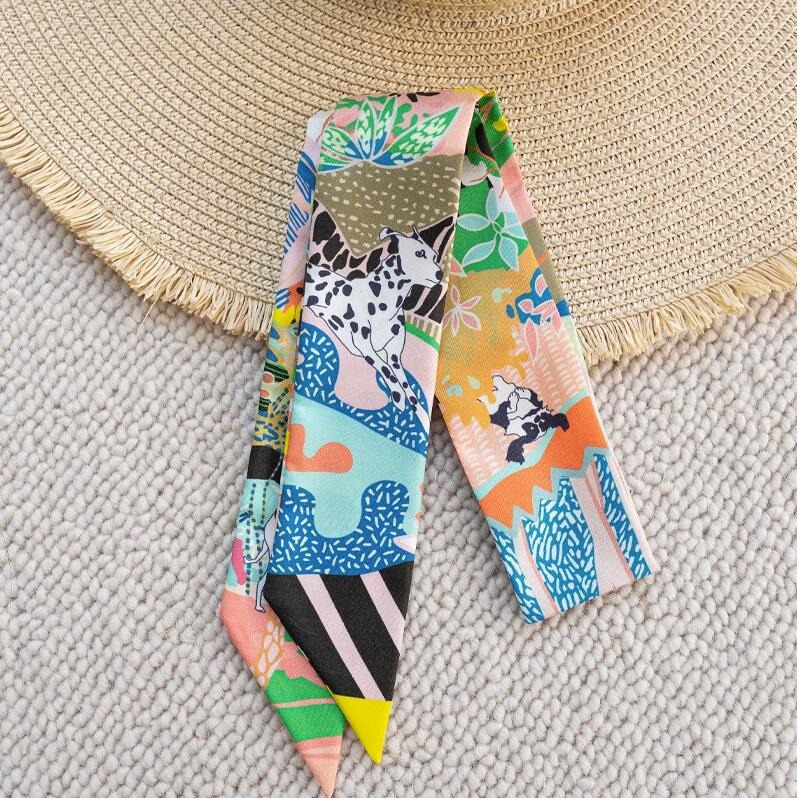 100% Silk Ring Scarf Neckerchi - Women'S Fashion Layering recension och pris