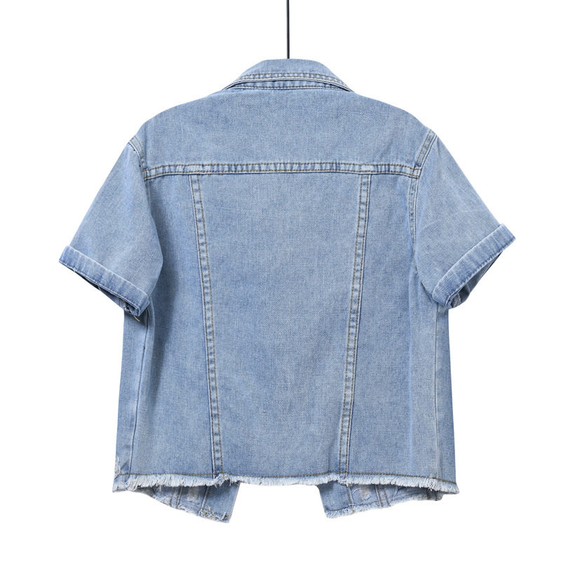 Light-colored Short Denim Shor - Women'S Fashion Jackets Amazon recension och pris