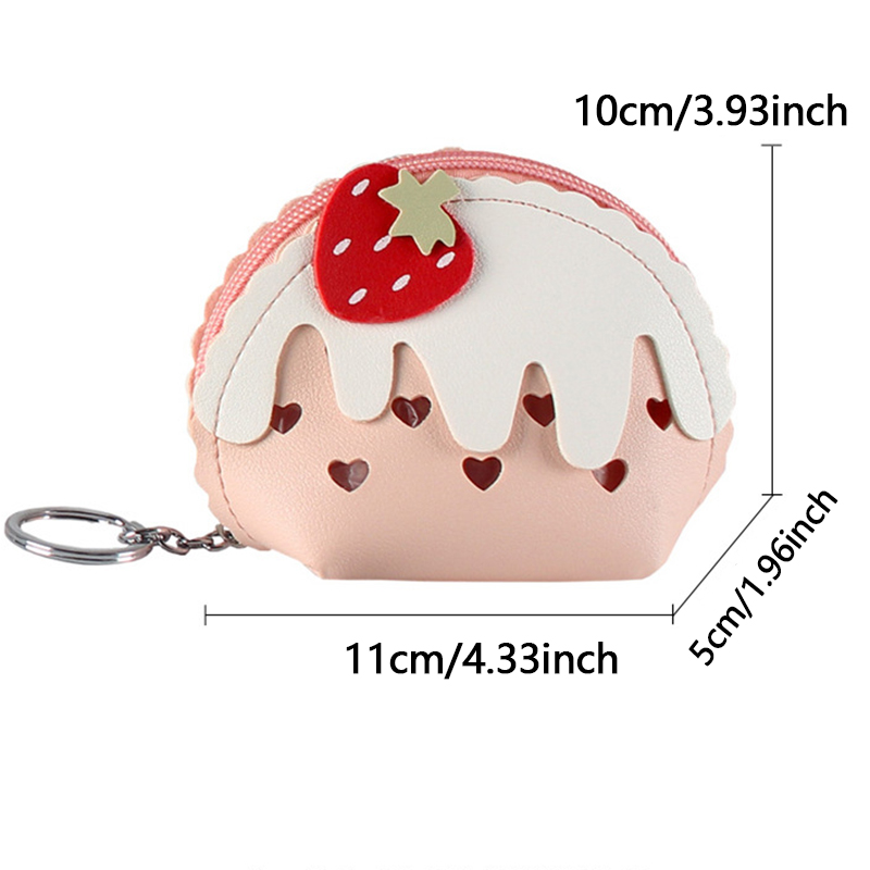 Cute strawberry ice cream mini - Coin Purse Women recension och pris
