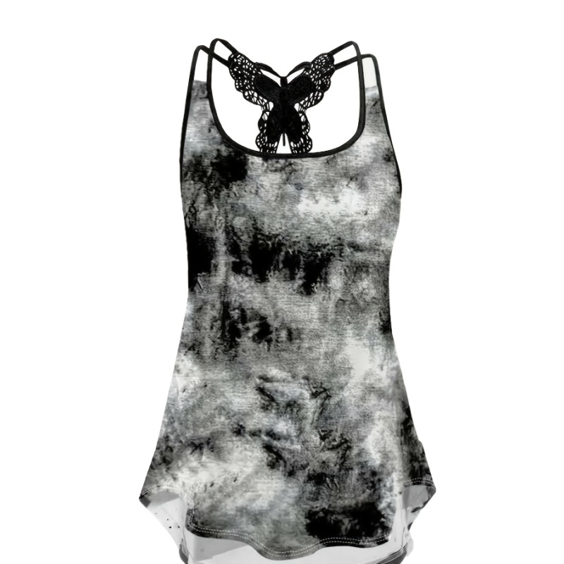 Plus Size 1XL-5XL Print Tank T - Women'S Fashion Vest Tops recension och pris