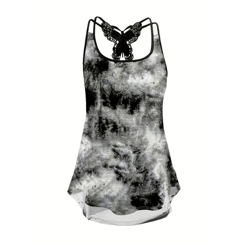 Plus Size 1XL-5XL Print Tank T - Women'S Fashion Vest Tops recension och pris