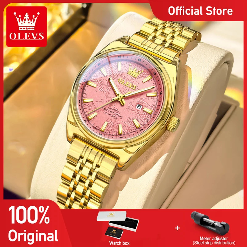 OLEVS New 3703 Watches Woman E - Women'S Fashion Quartz Watch recension och pris
