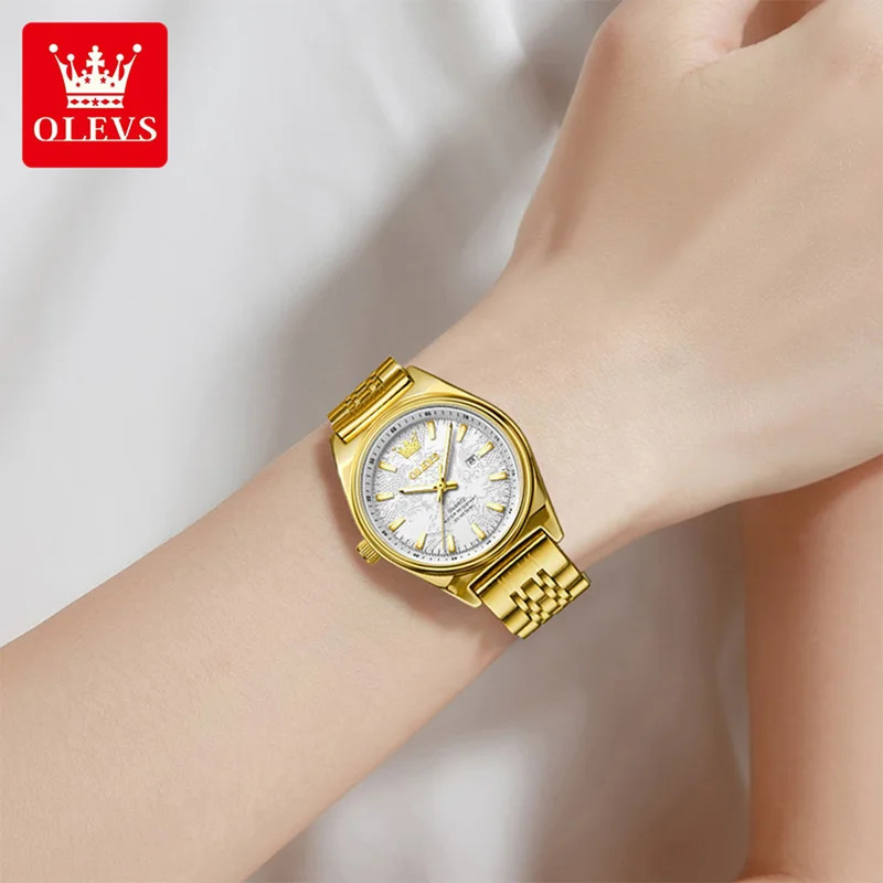 OLEVS New 3703 Watches Woman E - Women'S Fashion Quartz Watch recension och pris