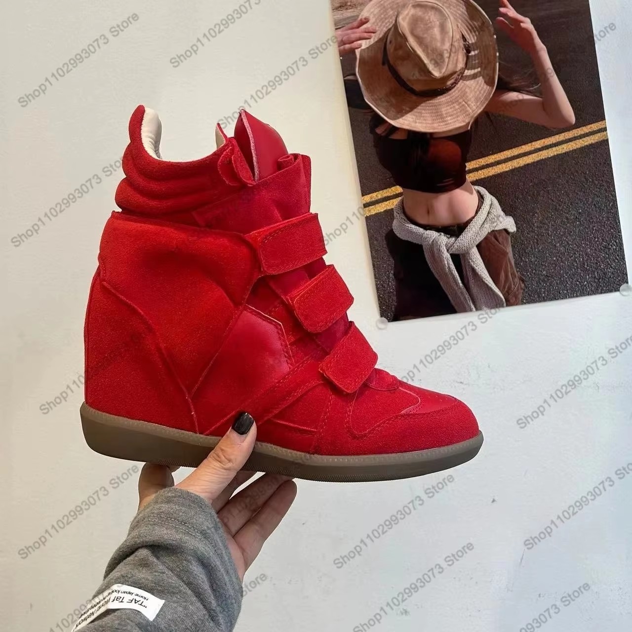 Women Hidden Wedge Heel High‑T - Women Fashion Show recension och pris